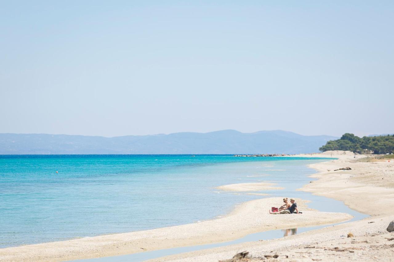 #Flh - Amalthia & Αthena Beachfront Houses In Pefkohori 外观 照片