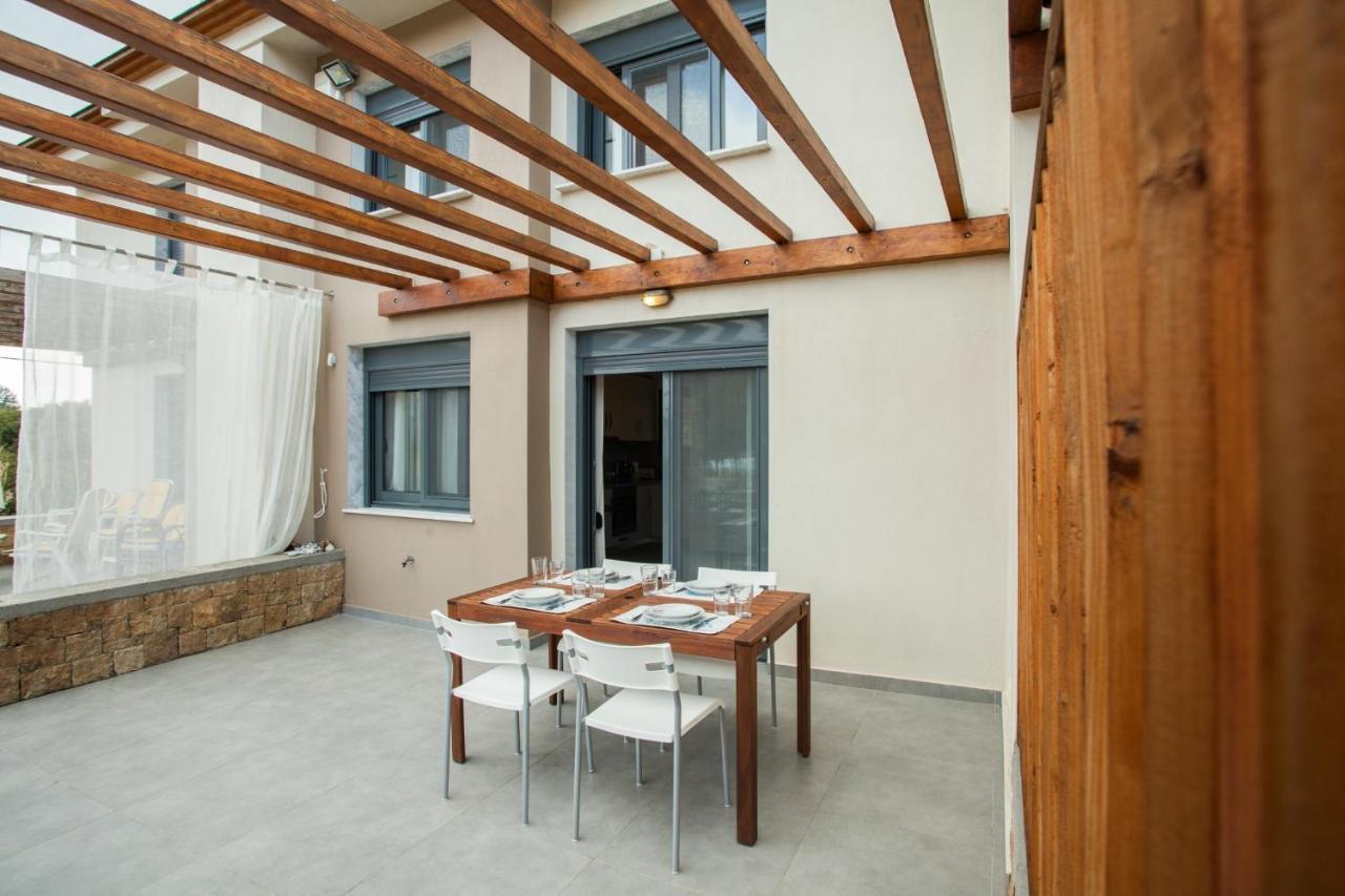 #Flh - Amalthia & Αthena Beachfront Houses In Pefkohori 外观 照片